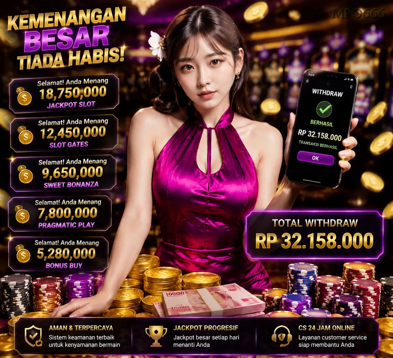 Ikon aplikasi mpo666 resmi
